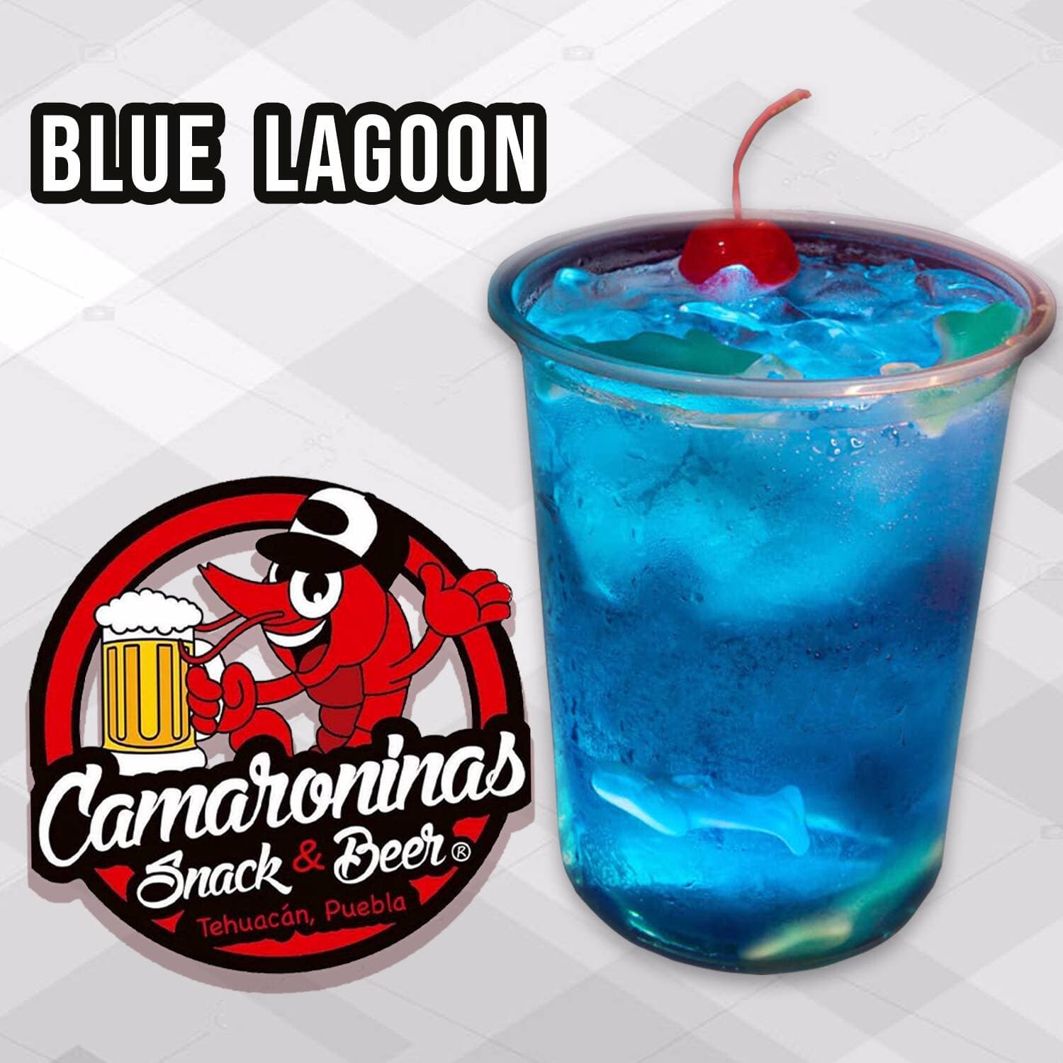 Blue Lagoon + Mojito