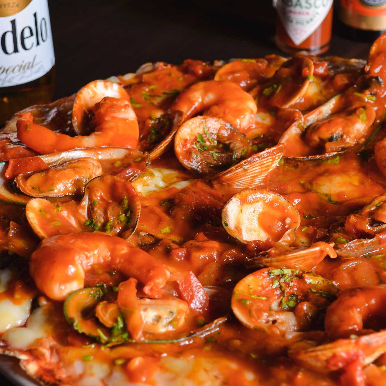Pizza Frutos del Mar