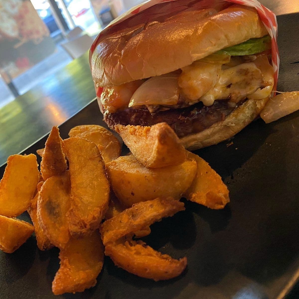 camaron burguer
