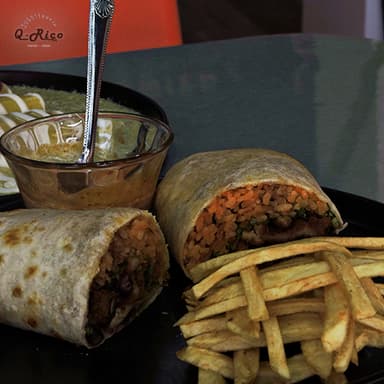 Burrito de Milanesa de Pollo