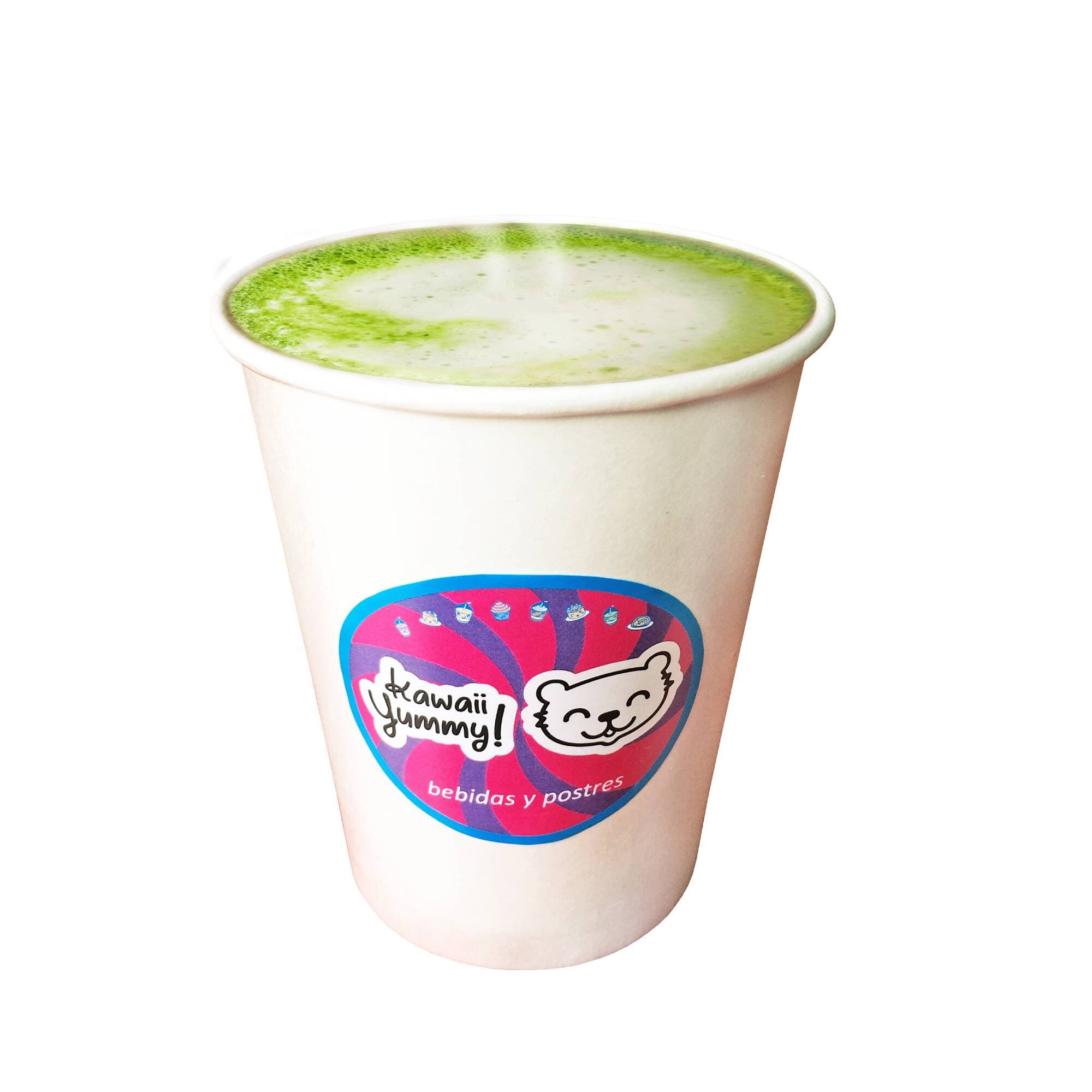 Yummy Matcha Latte Caliente