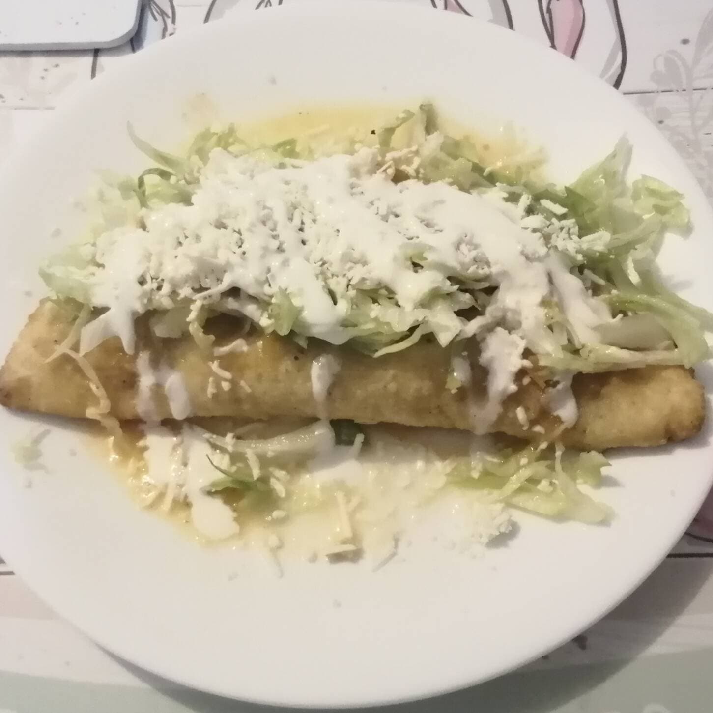 Quesadilla con Carne Deshebrada