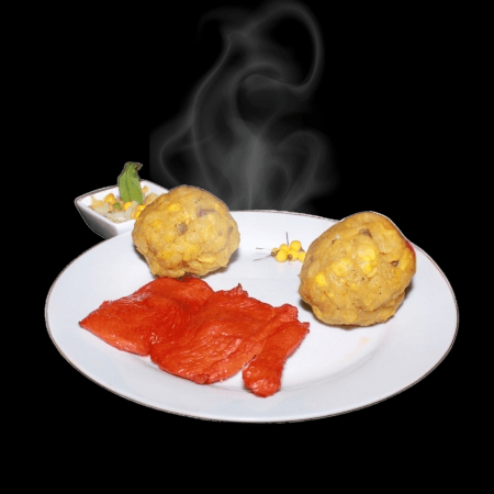 Tacacho con Cecina