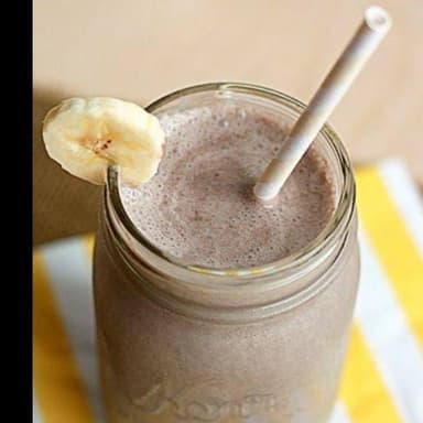 Licuado de Plátano con Chocomilk