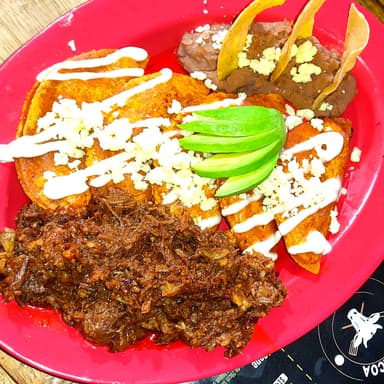 Enchiladas Potosinas de BarbacoaSLP