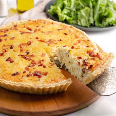 Quiche Poro y Tocino