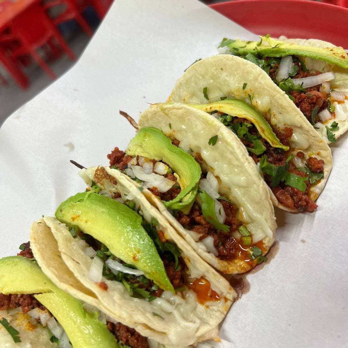 Tacos Maya De Chorizo