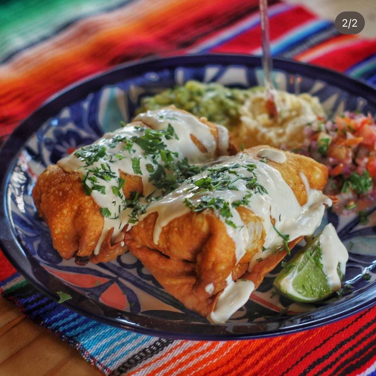 Chimichangas de Chorizo