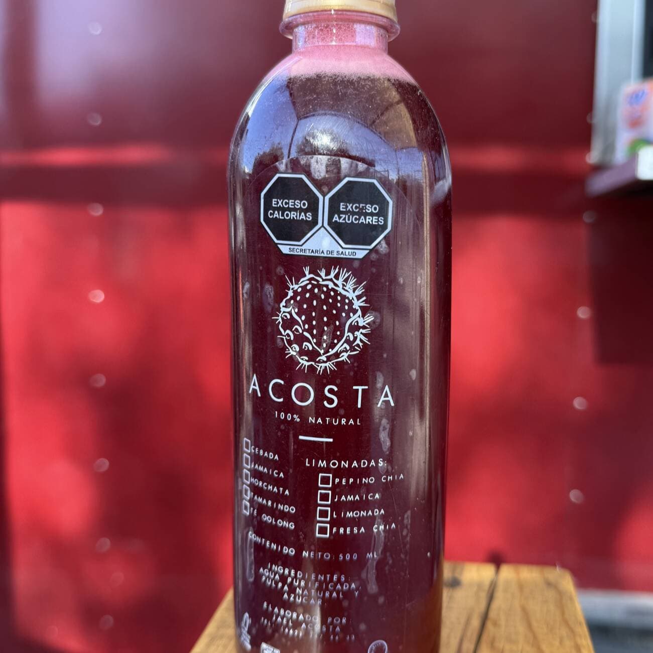 Agua de Jamaica 500 ml