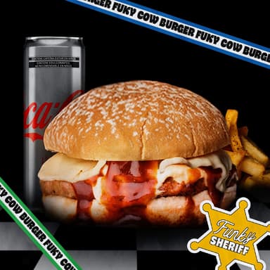 COMBO FUNKY SHERIFF BURGER