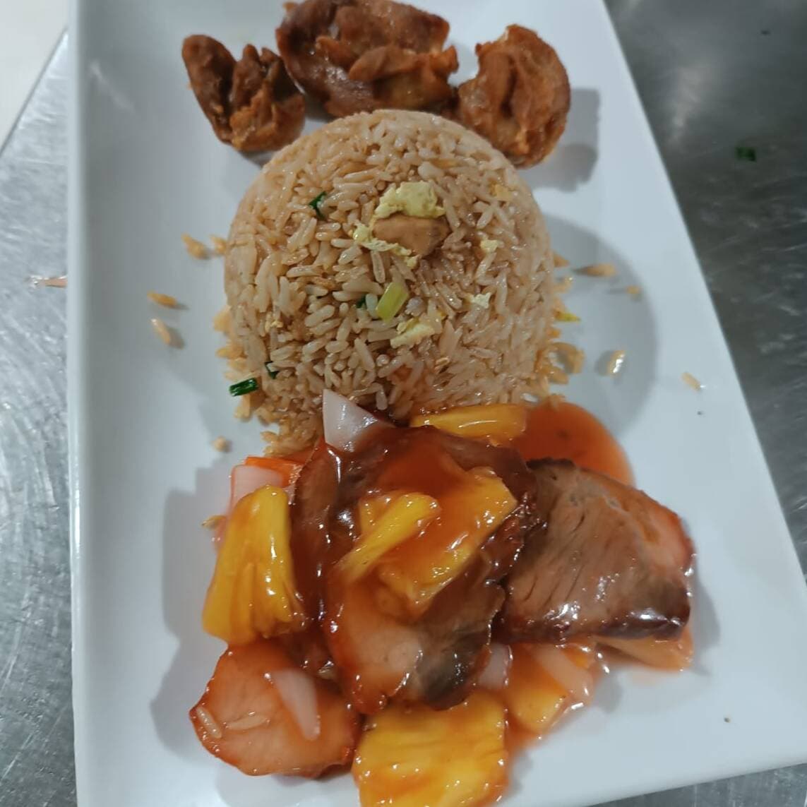 Chancho Tamarindo y Pollo Frito