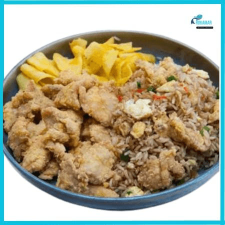 Chicharrón + Arroz con Mariscos