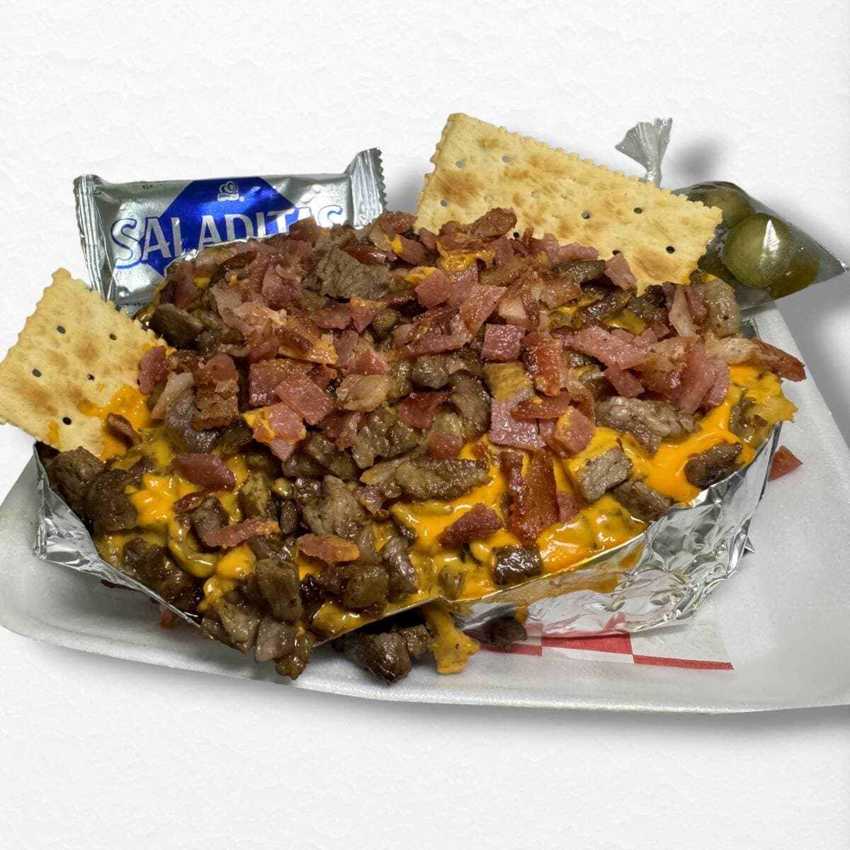 Papa Asada Con Tocino