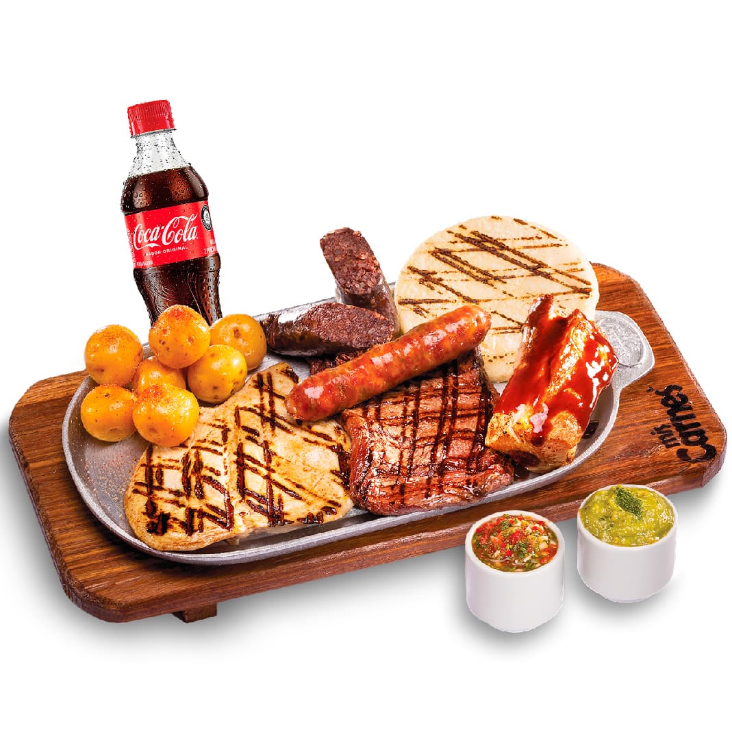 Parrillada + Coca Cola