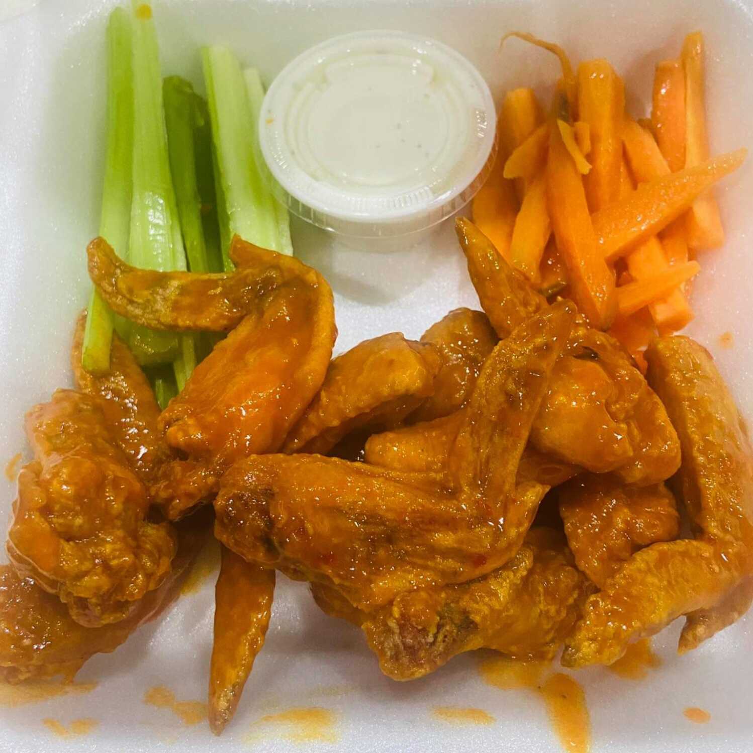 Alitas chile limón