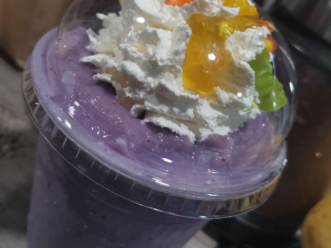 Frappe de zarzamora