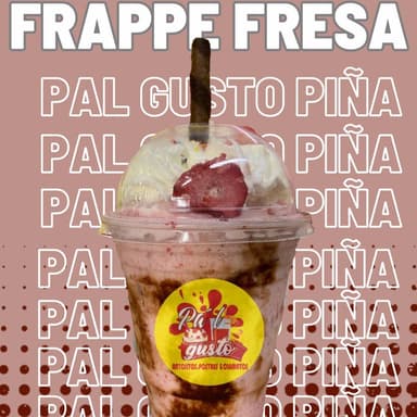 Frappé de Fresa