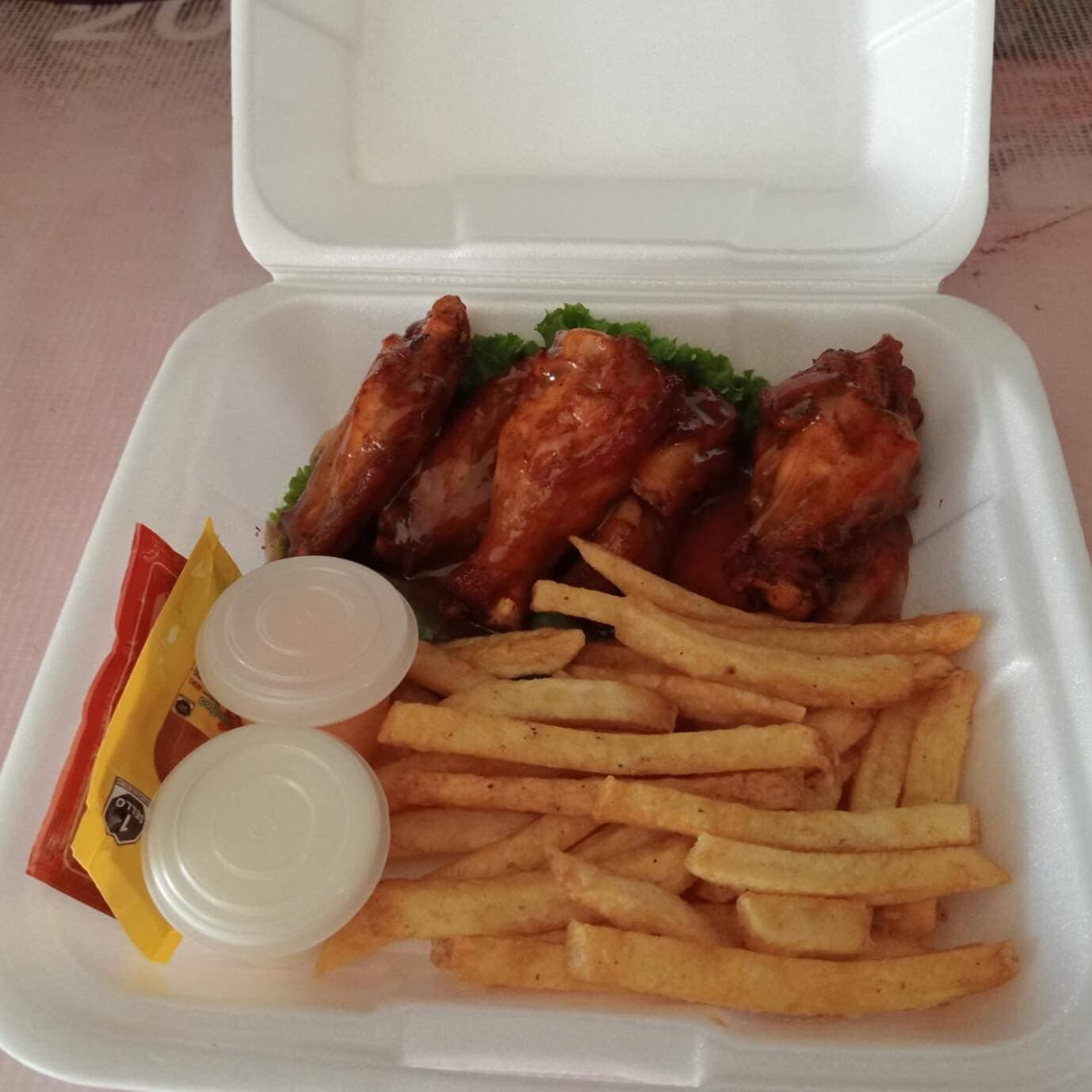 Combo-"ALITAS MANGO HABANERO" Personal