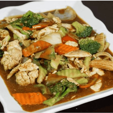 Pollo con Verdura (ENTERO)