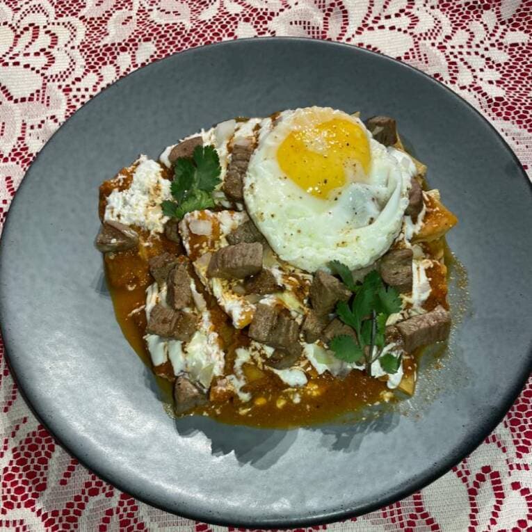 Chilaquiles Rojos