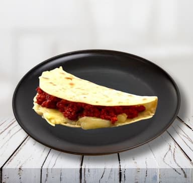 Quesadilla con chorizo