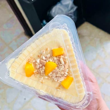 Pastel frio durazno