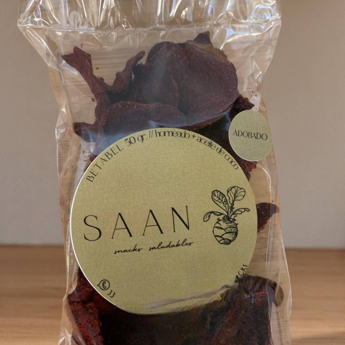 Snack Betabel Adobada 50 GR, SAAN