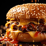 Hamburguesa Sencilla