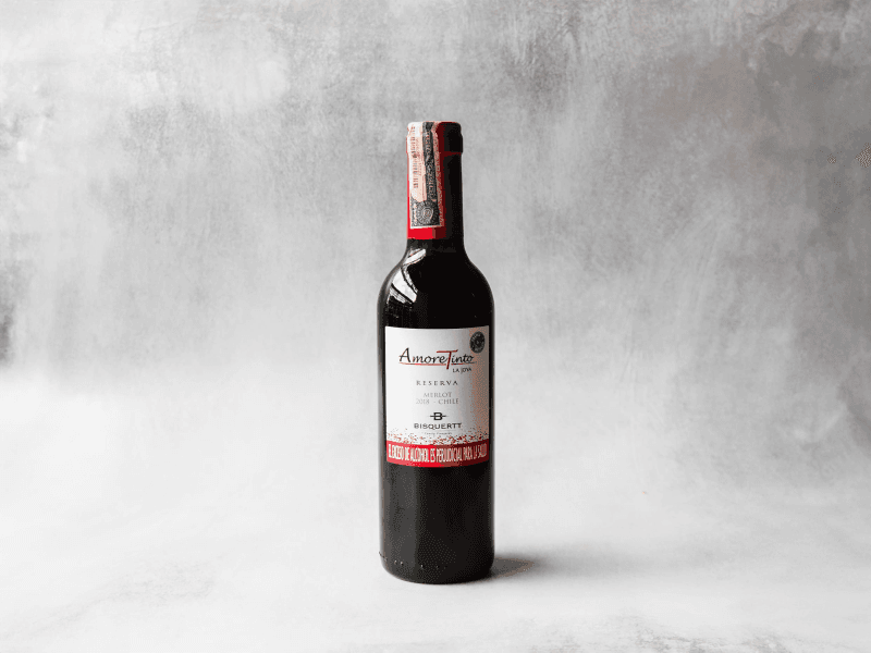 1/2 botella Vino Tinto - AMORE TINTO