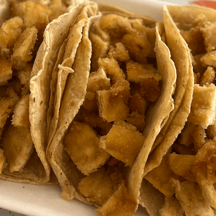 Taco de Milanesa de Pollo