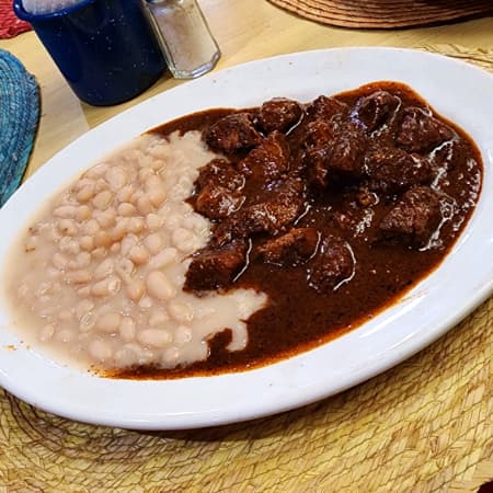 Carne Puerco Chile Negro