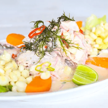 Fuente de Ceviche de Pescado
