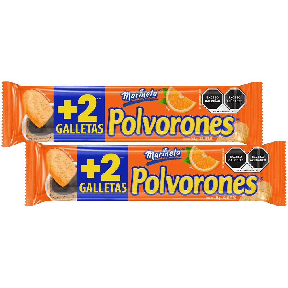 2 Polvorones 8p 148g FLOW MLA