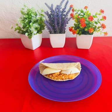 Taco Arroz Con Huevo