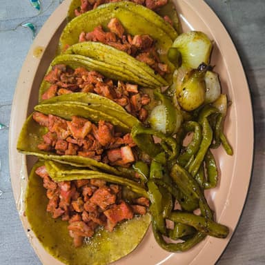 TACOS DE CARNE ENCHILADA