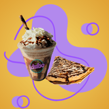 Crepa + frappe de ferrero