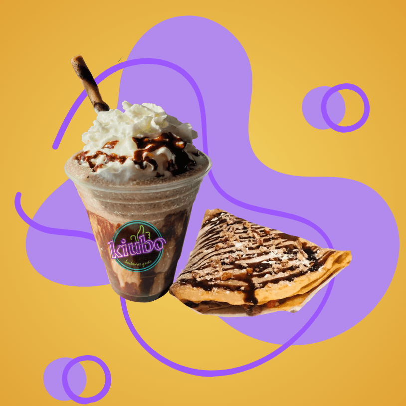 Crepa + frappe de ferrero