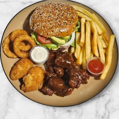 FULL SAMPLER BURGUER