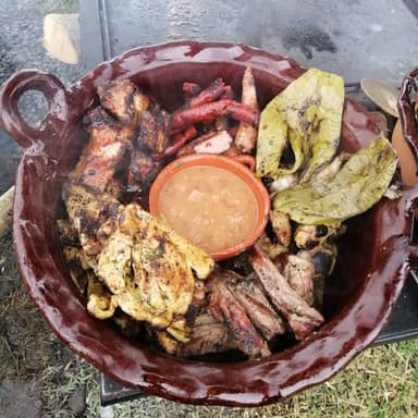 Platón Vaquero, Costilla BBQ para 2 Personas