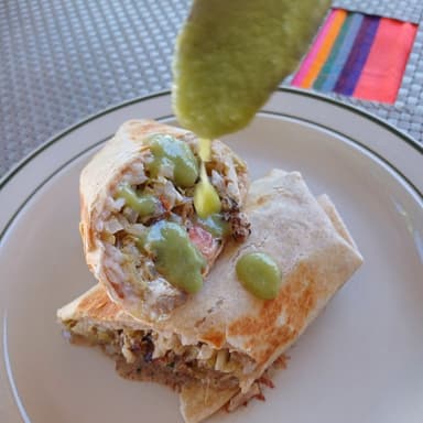 Burrito de Asada de Res