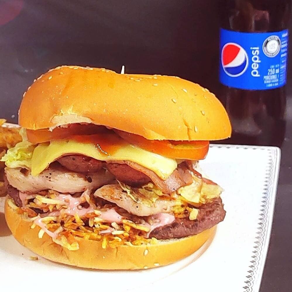 Hamburguesa Monster