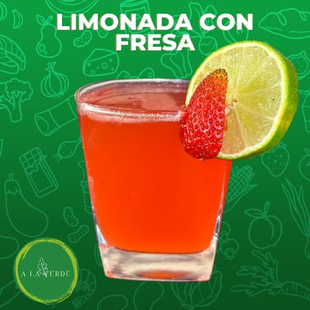 LIMONADA CON FRESA