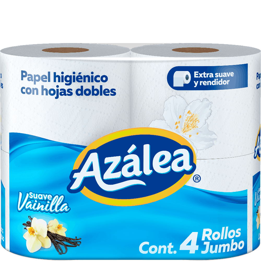 PAPEL HIGIENICO AZALEA 4S CON AROMA