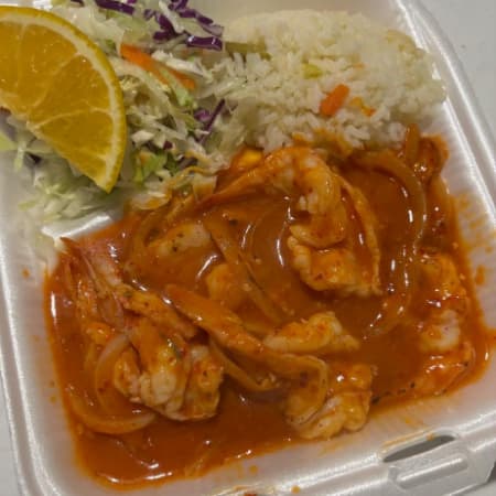 Camarones a la Diabla