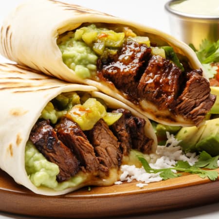 Burrito de Asada 400g.