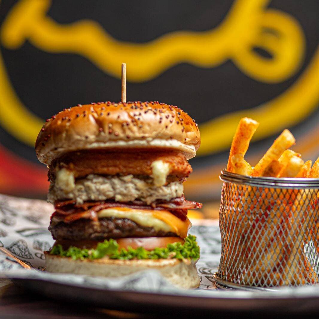 Hamburguesa Cheese and Pepper