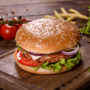 HAMBURGUESA CLASICA