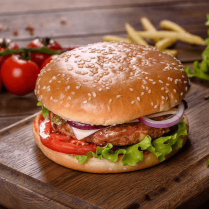 HAMBURGUESA CLASICA
