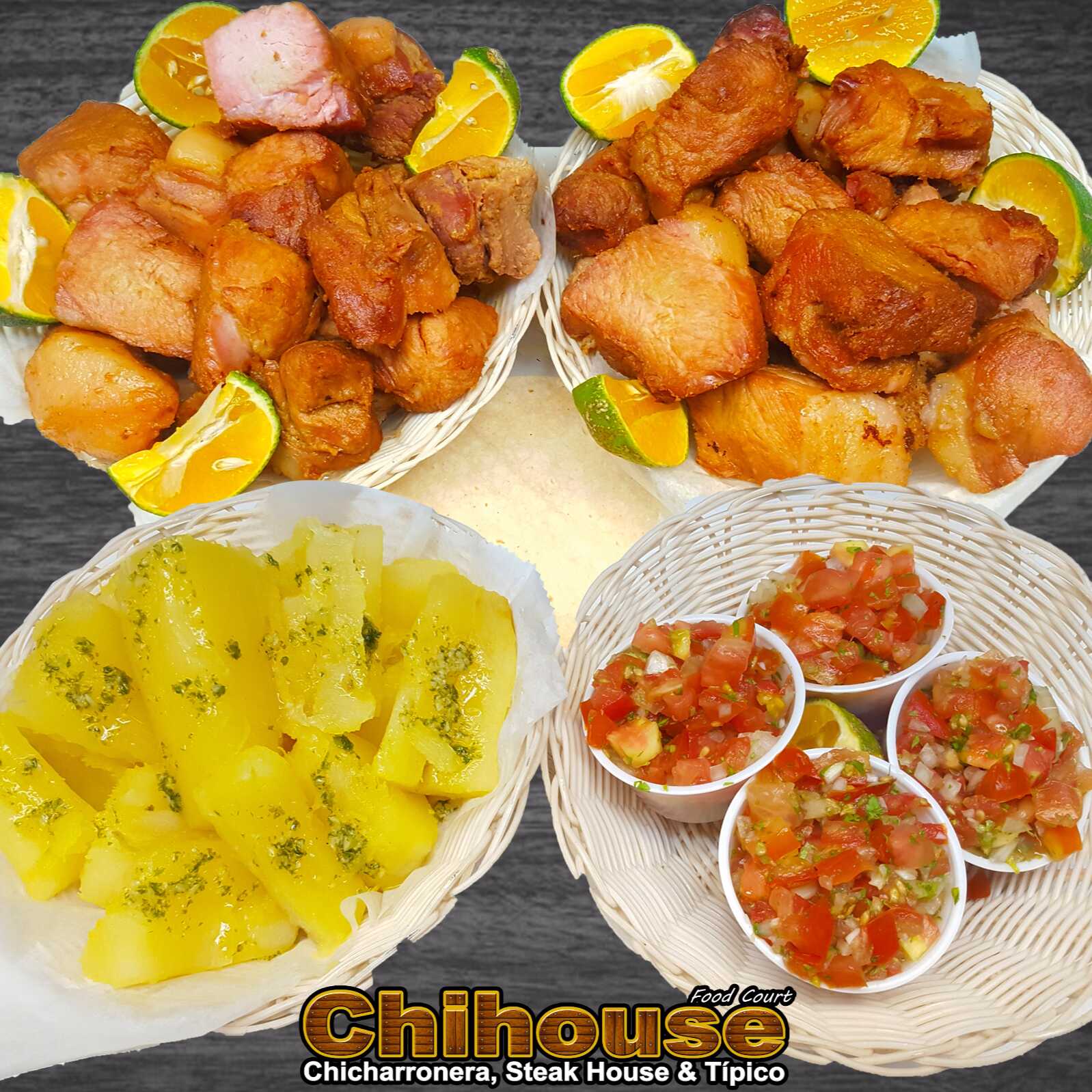Surtido de Chicharron para 4