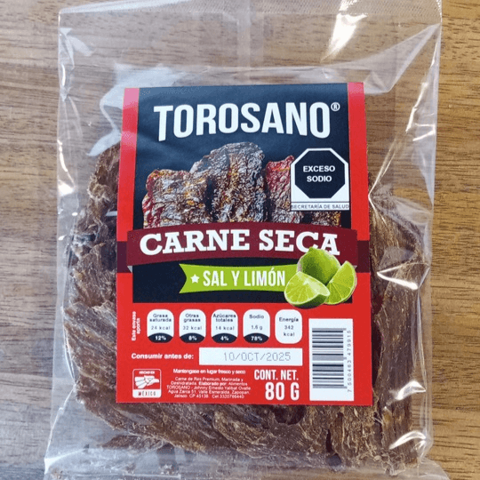 Carne Seca Limon Torosano Mediana